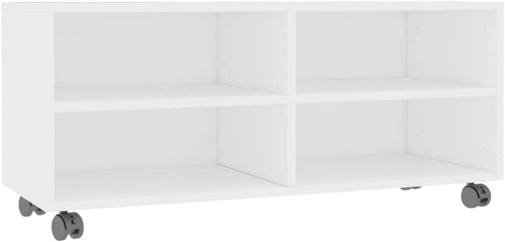 vidaXL TV Schrank mit Rollen Lowboard Fernsehtisch TV Möbel Board Tisch Fernsehschrank Sideboard HiF