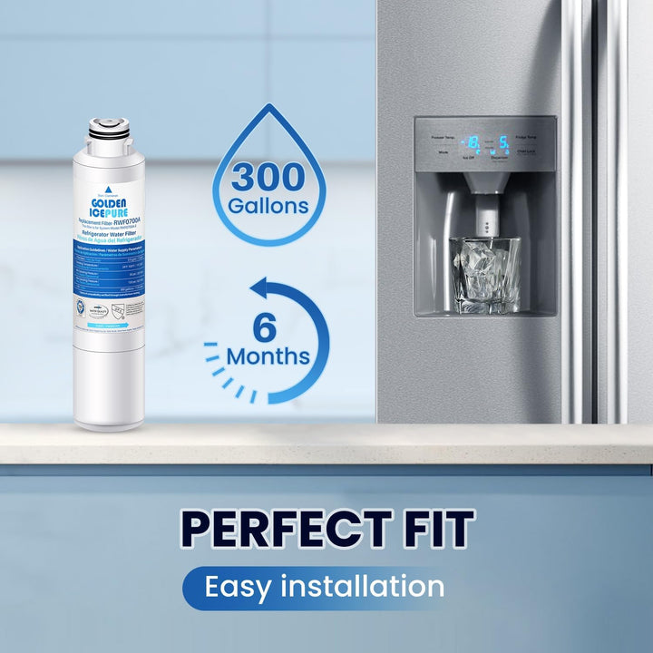 Kühlschrank Wasserfilter Ersatz für Samsung DA29-00020B, DA29-00020A, HAF-CIN/EXP, 46-9101, RF28HMED