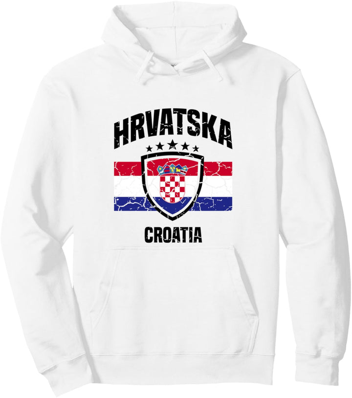 Hrvatska Croatia Kroatisch Kroatien Pullover Hoodie