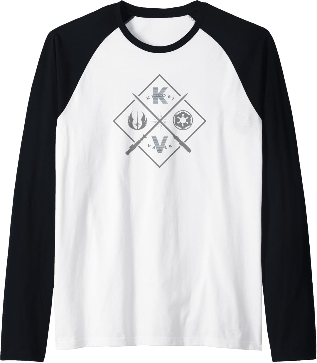 Star Wars: Obi-Wan Kenobi Resistance Jedi And Empire Crest Raglan