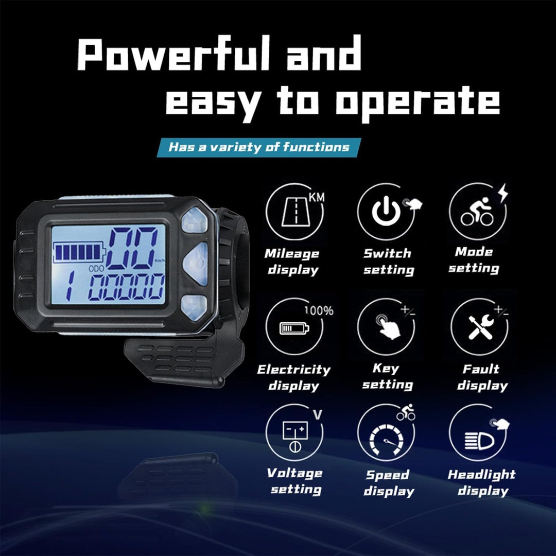 Kunray 24-48V 350W Brushless Motor Controller Mit LCD Anzeige Dualmodus Ebike Controller 24V 17 Ampe