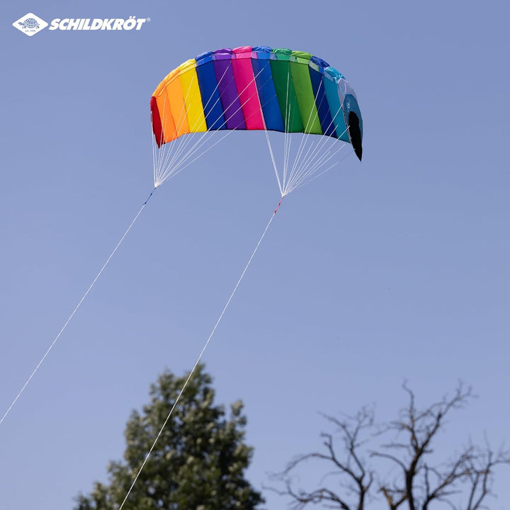 Schildkröt® Dual Line Sport Kite 2.0, Zweileiner Lenkmatte, ab 14 Jahren, 75x200cm, inkl. Polyester