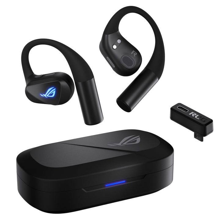 ASUS ROG Cetra Open Wireless Gaming-Headset (2,4 GHz und BT, ROG SpeedNova, 14,2 mm DLC-beschichtete