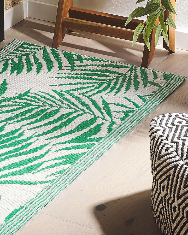 Outdoor Teppich grün 60x105 cm Bodenschutzmatte Kunststoffmatte Kota