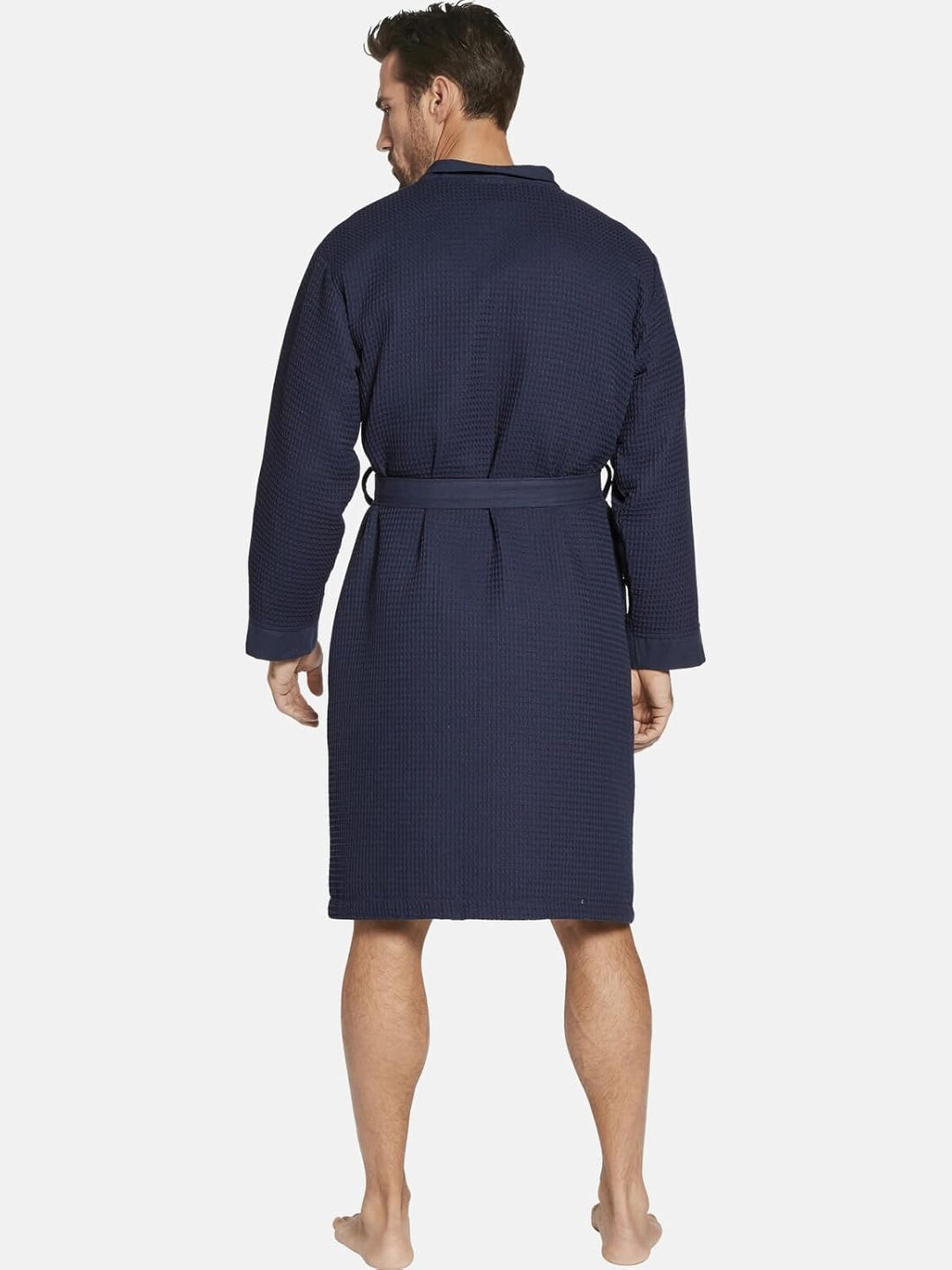 Jan Vanderstorm Herren Bademantel Aretti L Dunkelblau, L Dunkelblau