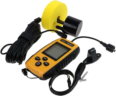 A31DS Fischfinder 100m Tragbar Echolot Sonar Sensor LCD Alarm Fischfinder Fischortungsgerät Wireless