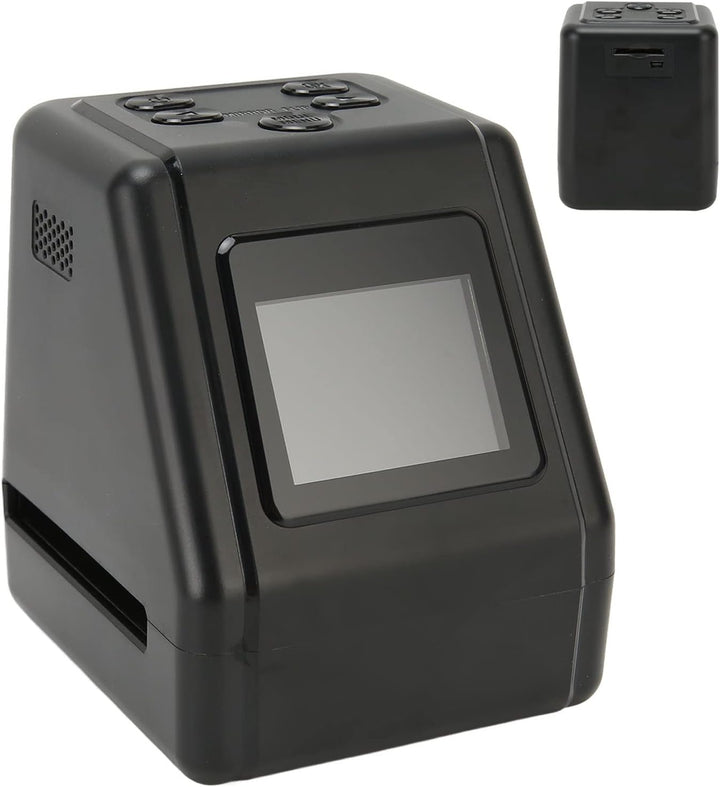 Film- und Diascanner, All-in-One-12M-Digitalfilmscanner mit 2-Zoll-LCD-Bildschirm, Konvertiert 135 1