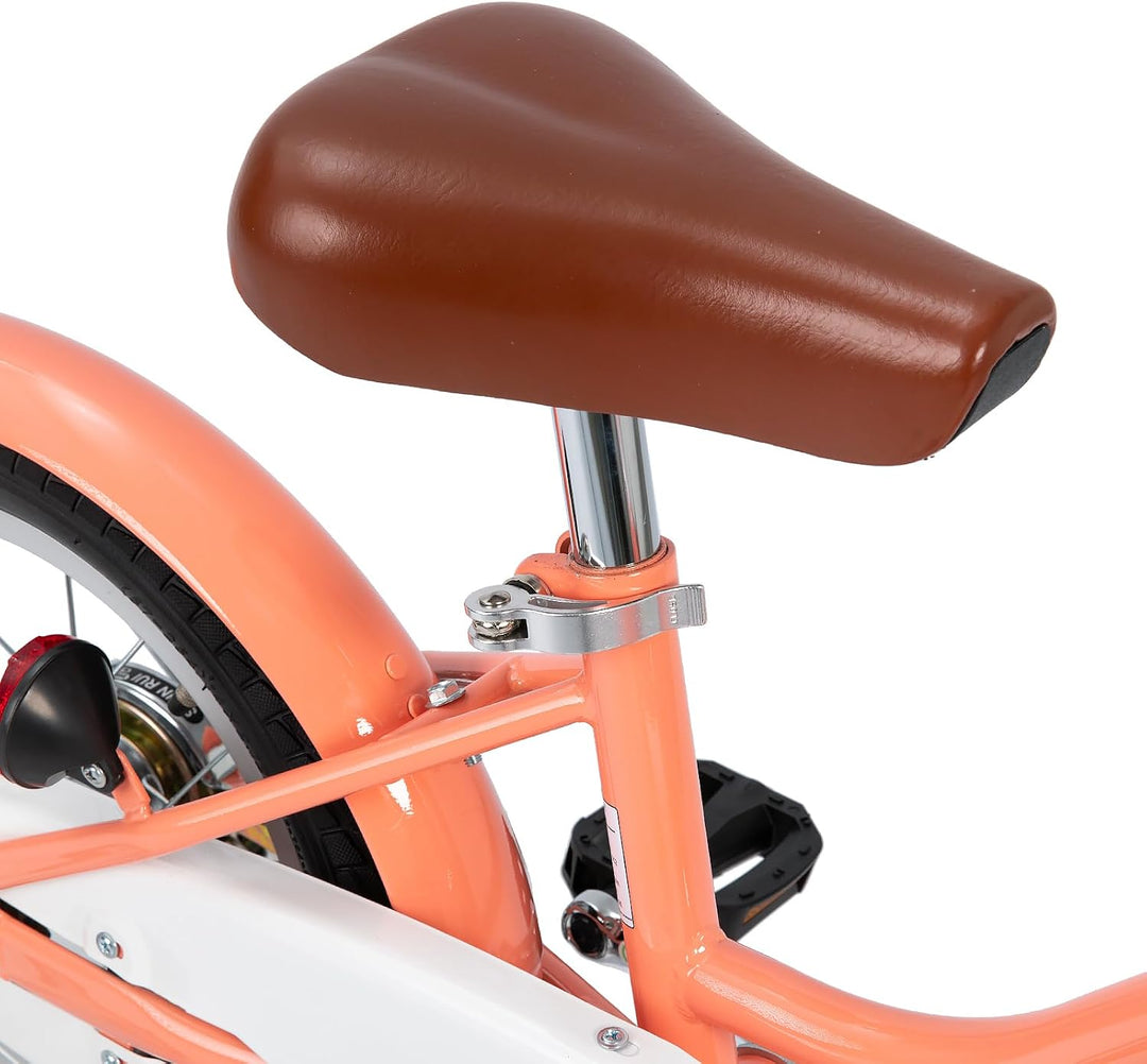 STITCH Bubble 12/14/16/18 Zoll Kinderfahrrad für 2-9 Mädchen Fahrrad, Mädchen Fahrrad mit Stabilisat