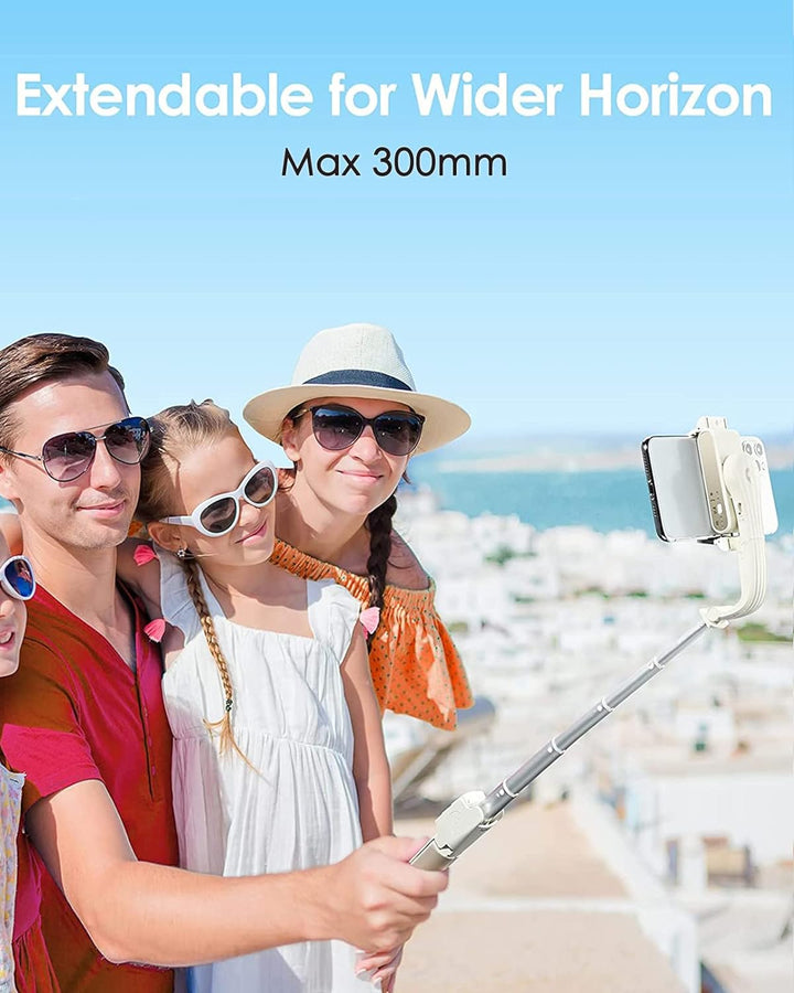 Single Achsen Smartphone Gimbal, hohem iSteady Q 4 in 1 Stabilisator mit Tripod, Selfie Stick Stativ