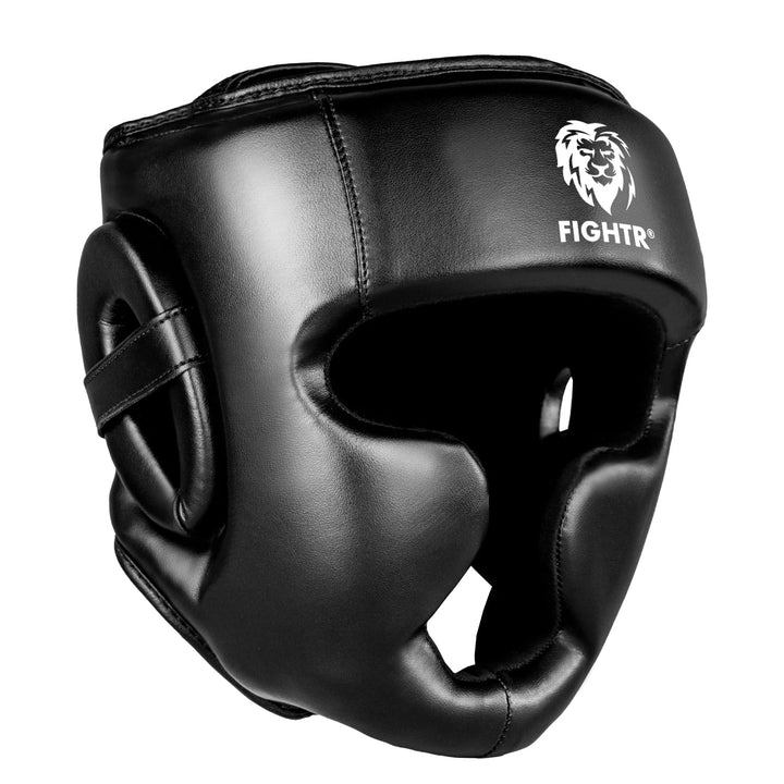 FIGHTR® Kopfschutz mit bestem Sitz für maximalen Schutz | Boxhelm für Sparring | Verstellbare Grösse