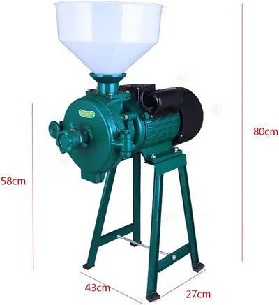 Kornmühle Getreidemühle Elektrisch Schrotmühle Für Getreide Haushaltsmühle Mit 1500 Watt Leistung El