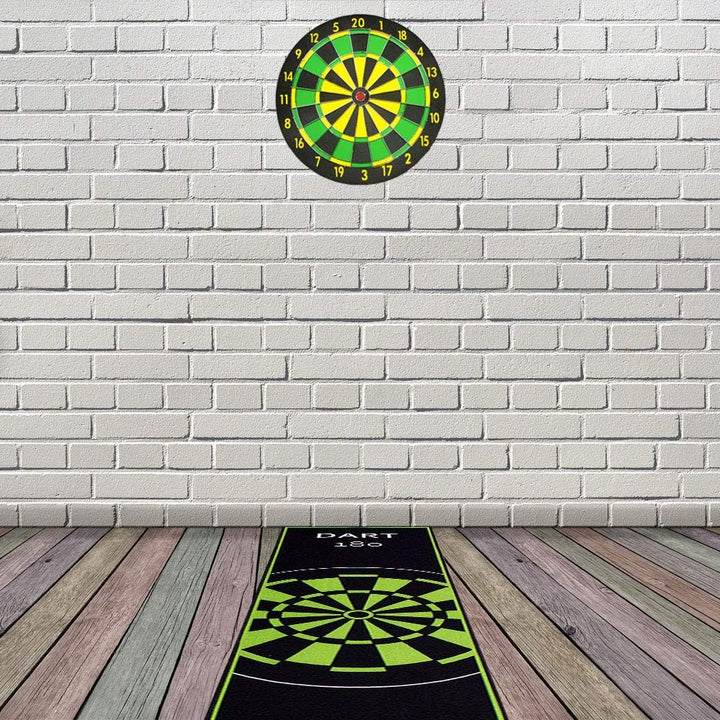 Kingpower Dart Teppich Grün Matte Steeldart Dartpfeile Dartboard Zubehör Dartteppich Target Oche Dar