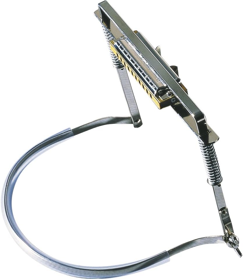 Hohner Mundharmonika-Halter HH01 silber, silber