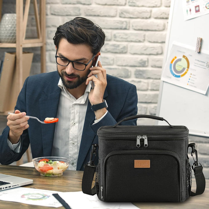 Lifewit Isolierte Kühltasche, Wiederverwendbare Lunchtasche, Tragbare Kühlbox, weiche Tragetasche, a