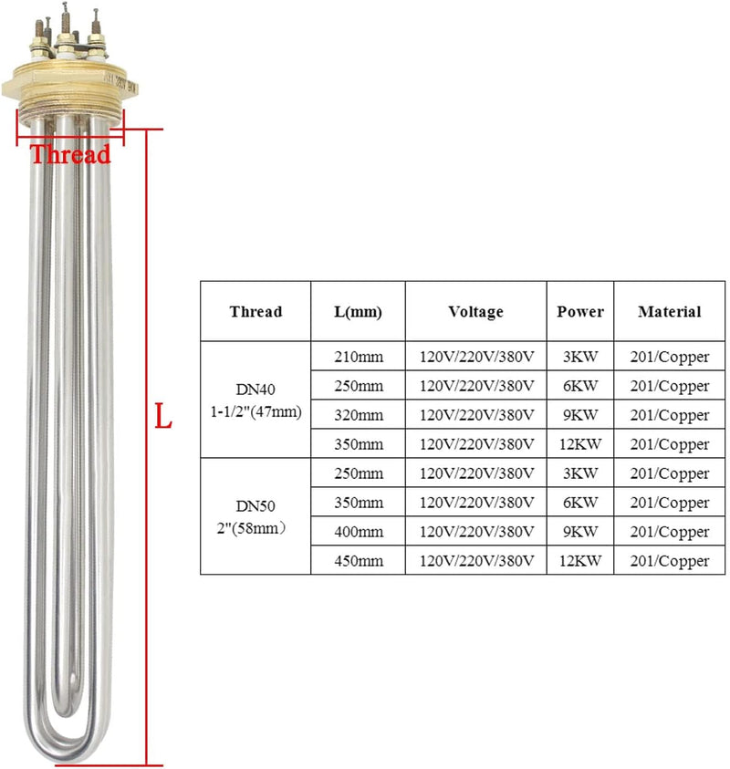 Heizelement wasser 230v wasserspeicherheizung wasserheizelement tauchheizung elektrisch heizstab war