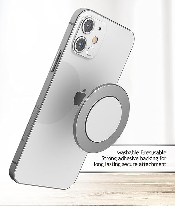 Encased Magnetische Befestigung überall iPhone-Disks (2 Stück), entworfen für MagSafe, Handyhalter z