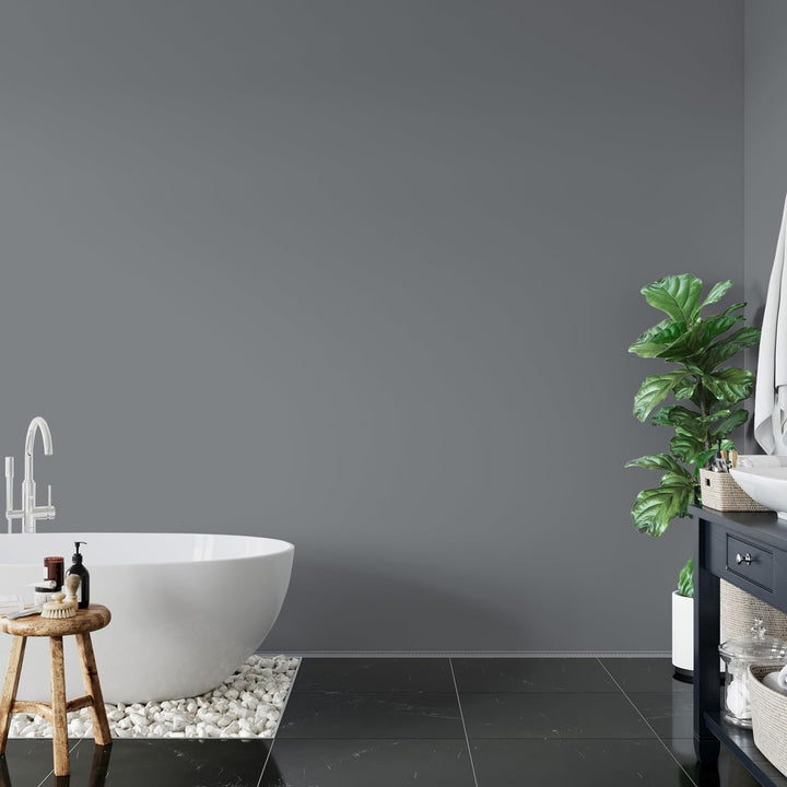 derendo Fühl Dich Wohl Deine Farbe grau, matte Wandfarbe grau, hohe Deckkraft, verschiedene Grautöne