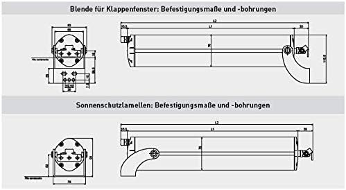 Fensterantrieb FAST 500N Hub 400 mm 230 Volt Kippfenster, Klappfenster, Kettenantrieb, Spindelantrie