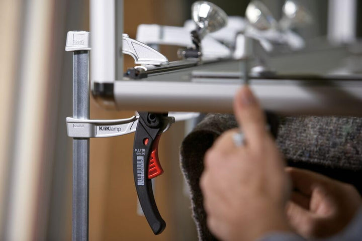 Bessey Kliklamp Zwingen-Systainer mit 16 Kliklamp Zwingen, 1 Stück, KLI-S Size, Size