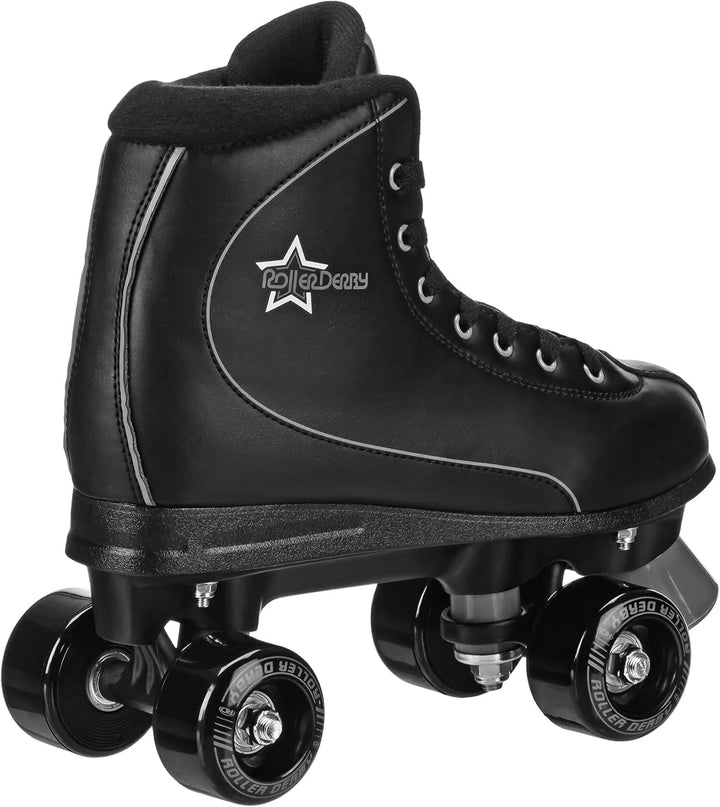 Roller Derby Herren Quad Roller Star 600 schwarz / grau 7, Schwarz/Grau 7