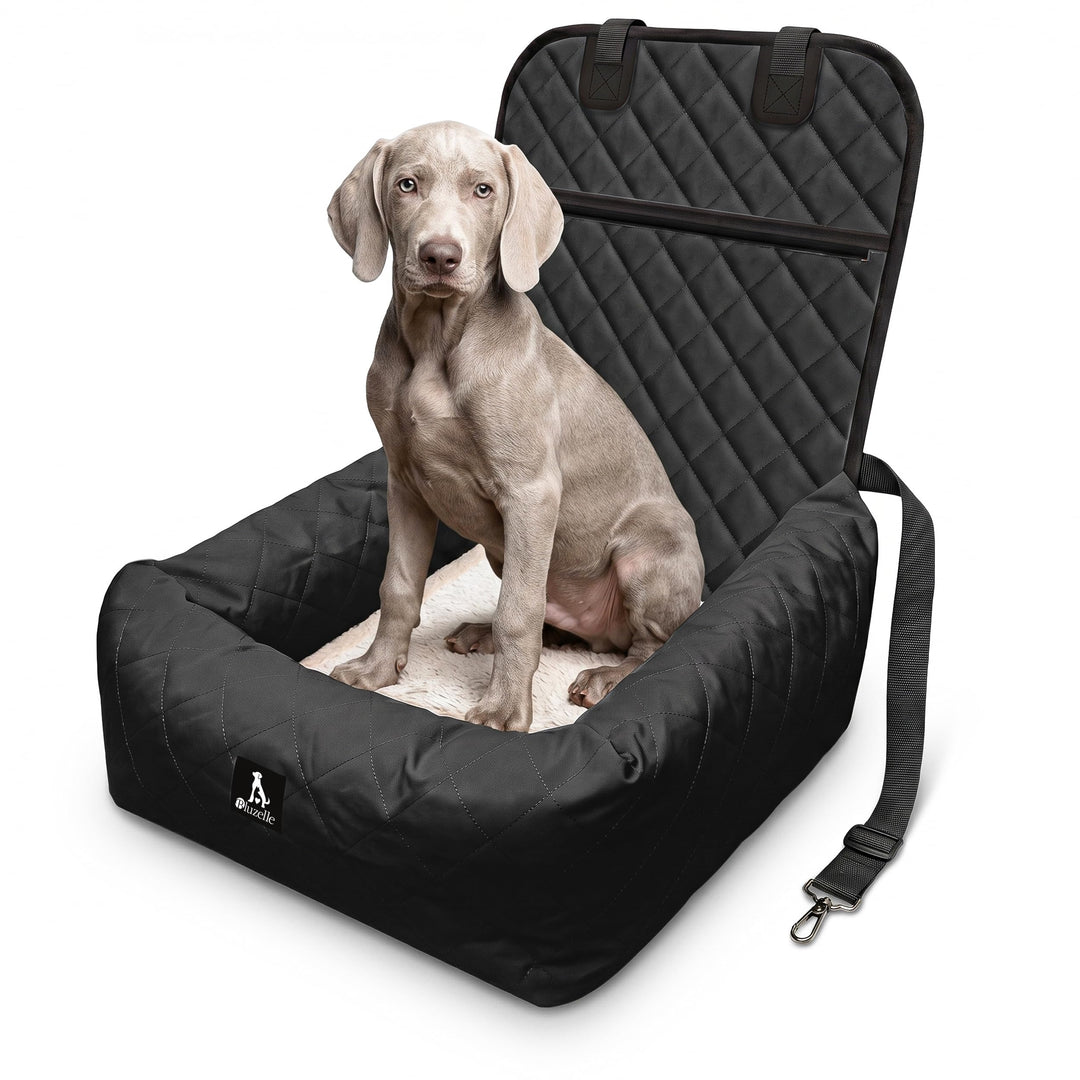 Hunde Autositz Auto Hundesitz, 2-in-1 Hundebett Hundekorb für kleine & mittelgrosse Hunde, Oxford St