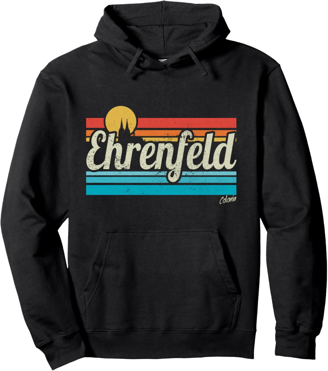 Ehrenfeld Veedel Köln Viertel Retro Vintage Surfer Ehrenfeld Pullover Hoodie