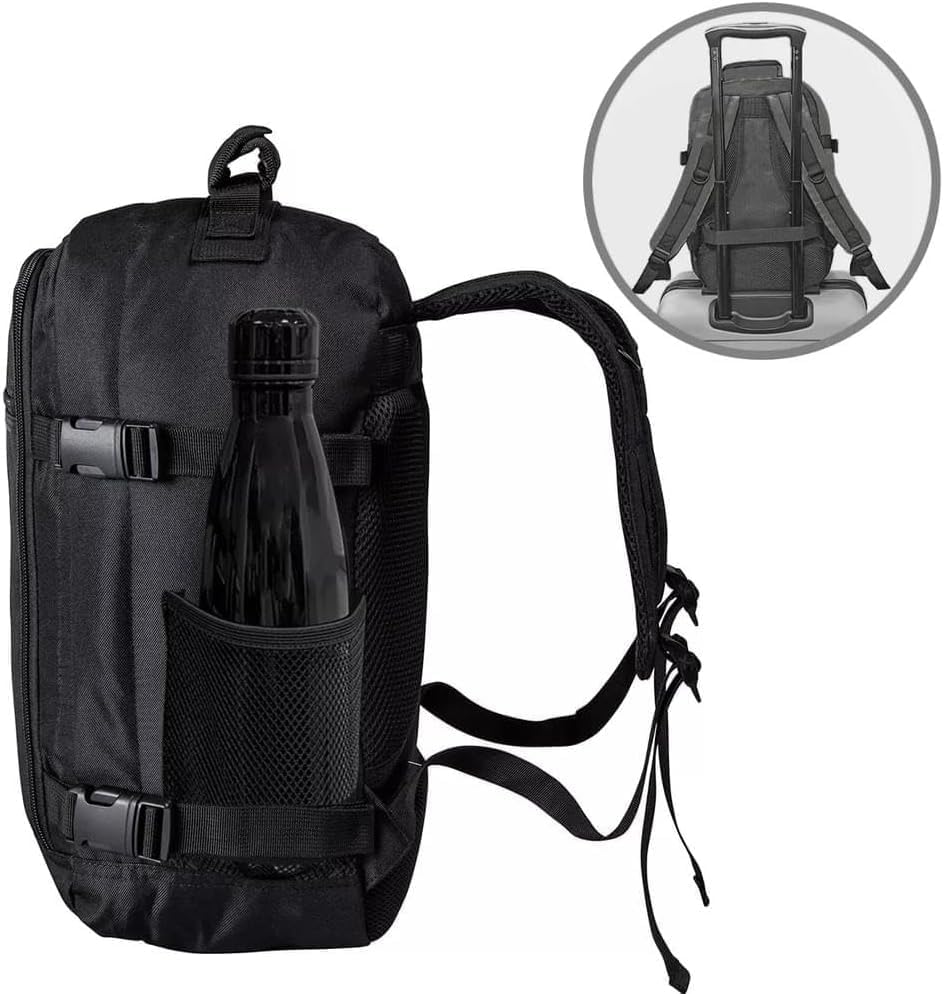Cabin Max Metz - 40x30x20 Rucksack Ideales Wizzair, Vueling Handgepäck und Reiserucksack für Flugzeu