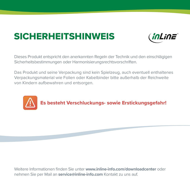 InLine® Verlegekabel, SF/UTP, Cat.5e, AWG24 CU, PVC, 100m