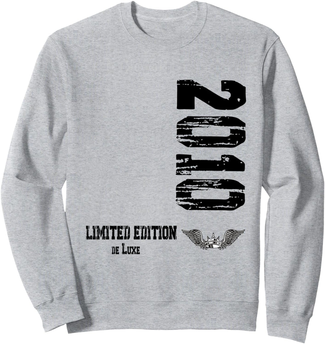 2010 Geburtsjahr, 2010 Limited Edition Geburtstag Sweatshirt