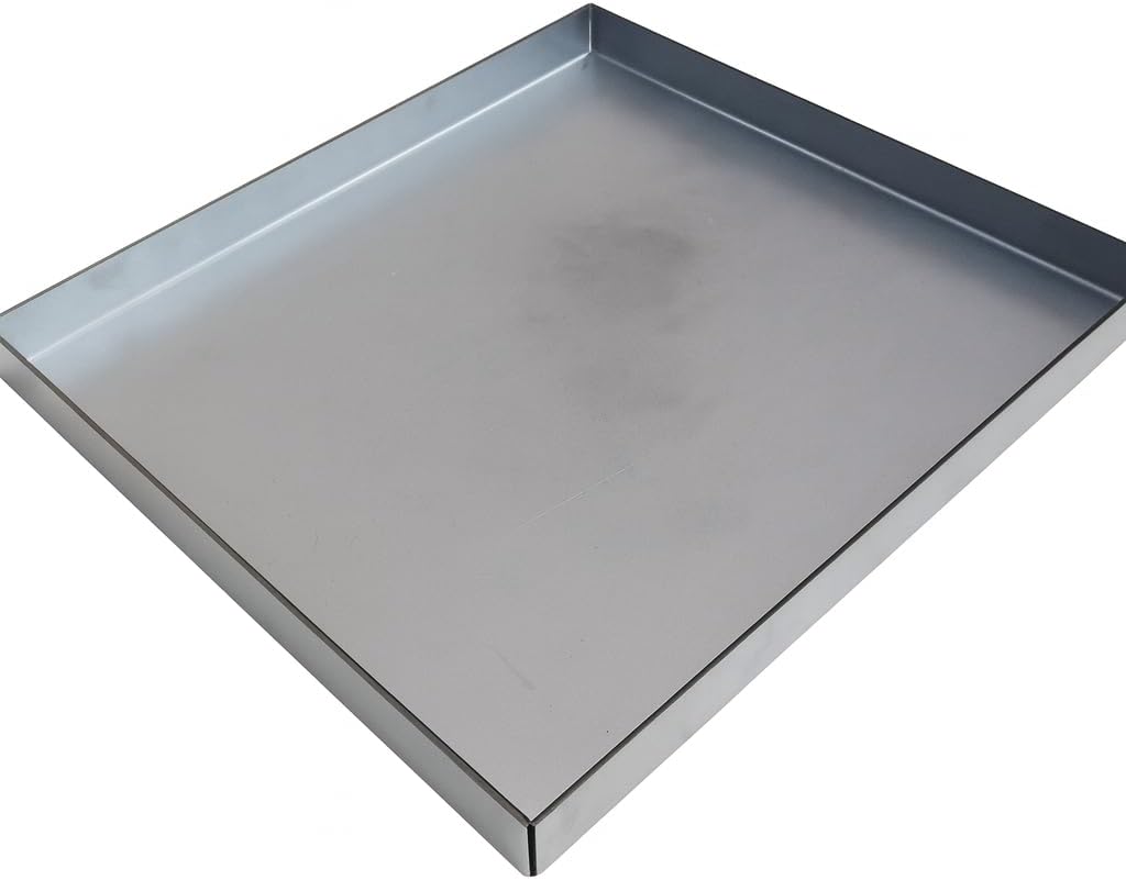 Premium Stahl Feuerkorb Glück Auf – 37x37x75cm – Massive 3mm Blechstärke, Komplett verschweisst – In