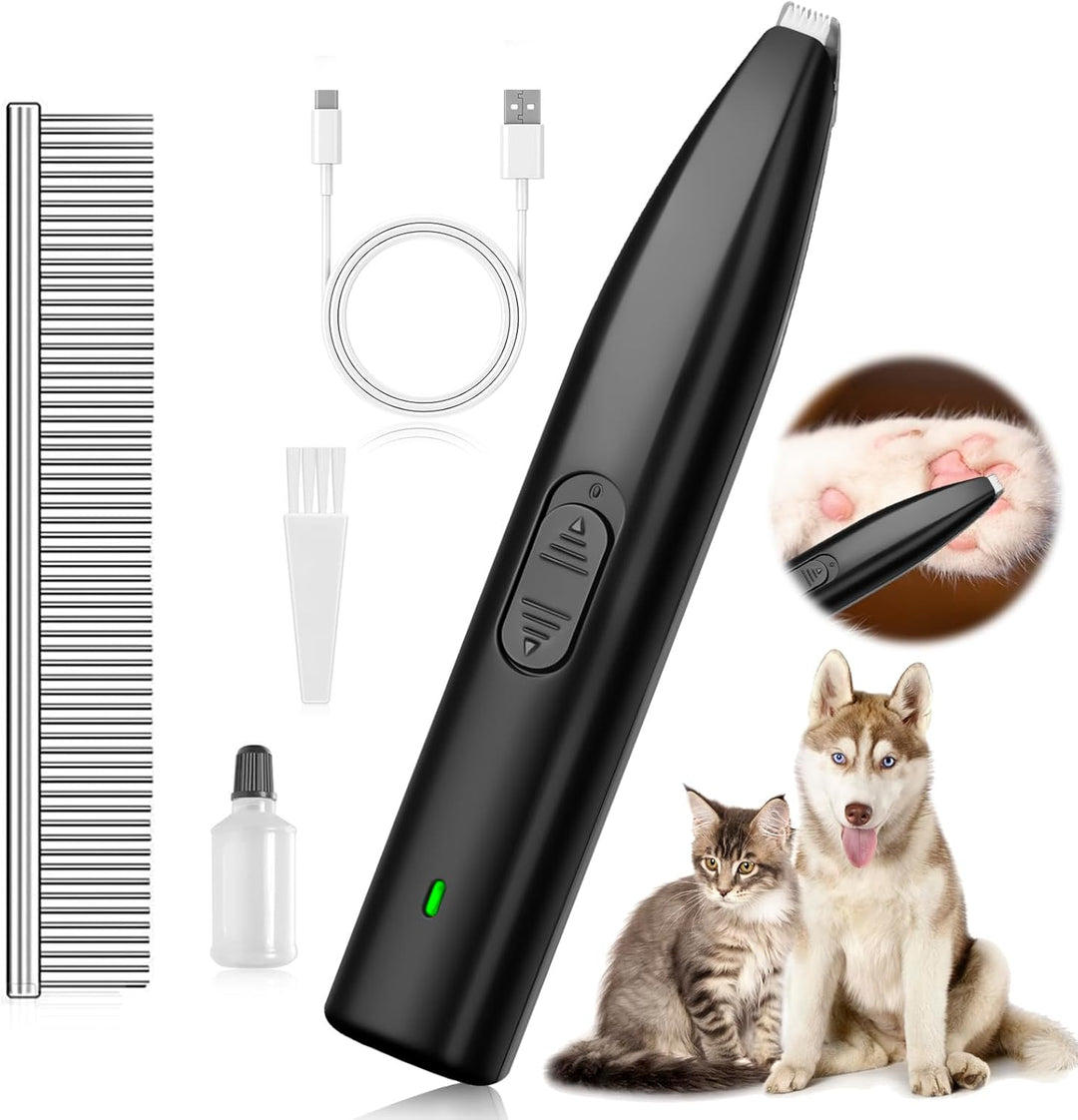 Hundeschermaschine, Pfotentrimmer für Hunde, Schermaschine Hund Pfoten Leise, Elektrischer Haustier