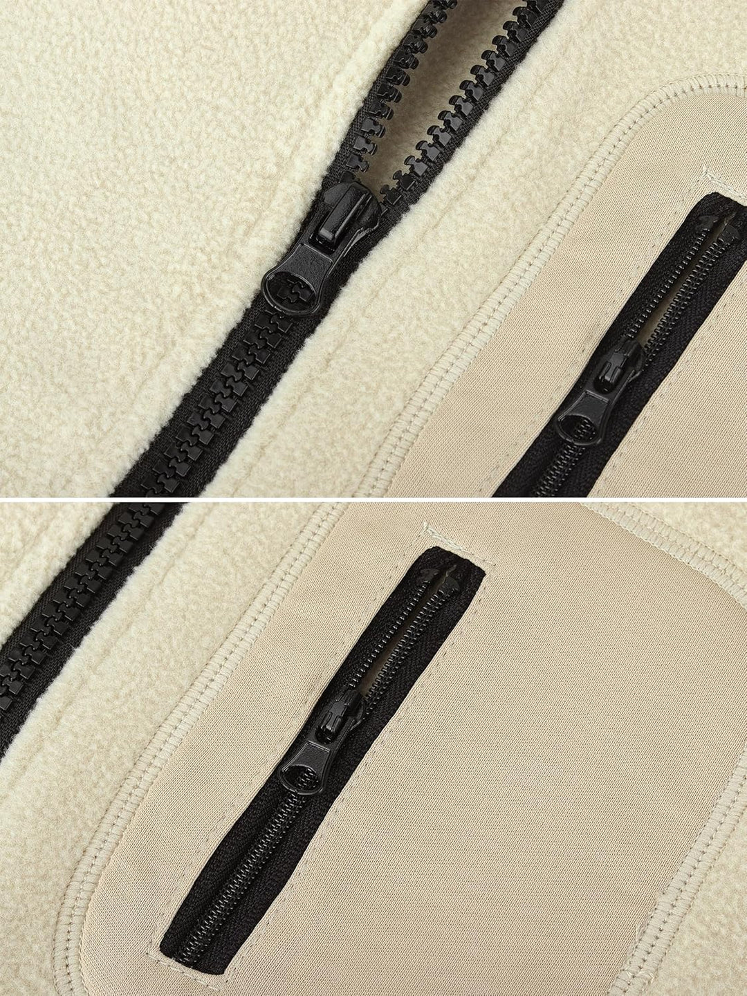 Kleinkind Kinder Fleeceweste Stehkragen Ärmellose Jacke Polar Fleece Reissverschluss Weste Solide El