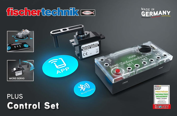 fischertechnik 563931 Plus Fernsteuerung Control Set-die Bluetooth Steuerung für den Modellbau, ab 1