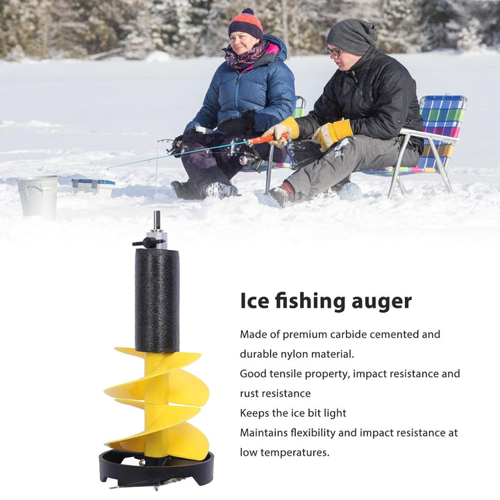 Pyhodi Eisbohrer, Hervorragende Leistung, Universaladapter, Schwimmender Bohrer, 8 Zoll Rotationsdur