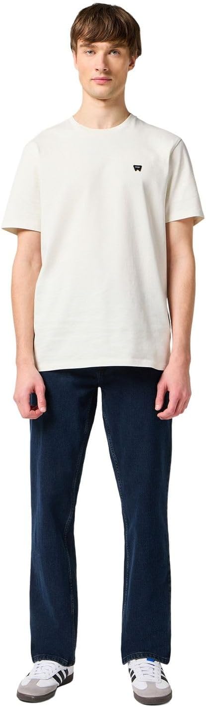 Wrangler Herren Jeans Straight - Mid Waist - Regular Fit - Blau Schwarz W30-W44 30W / 32L Blue Black