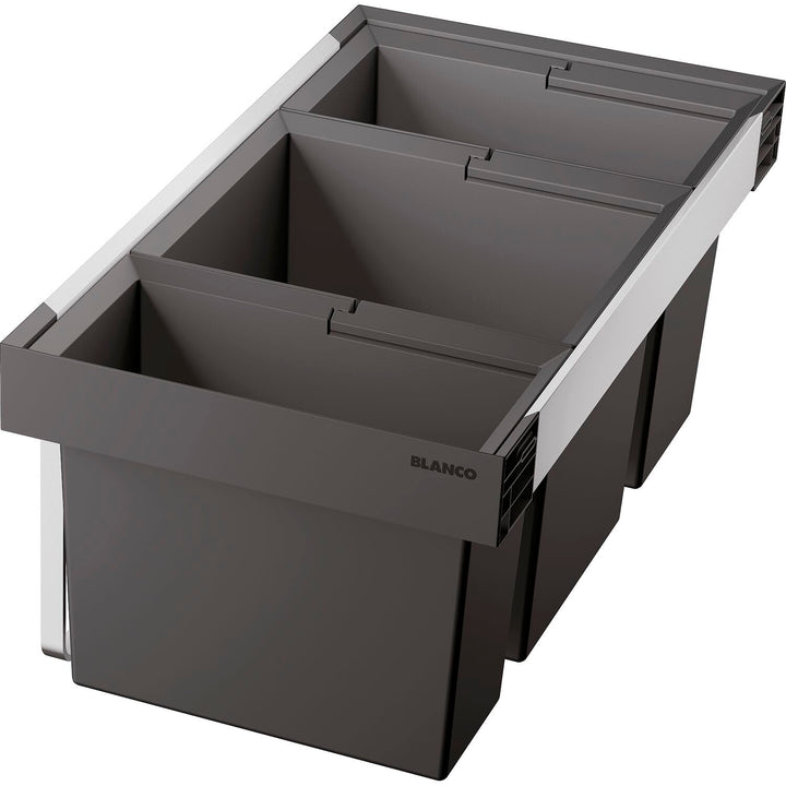 BLANCO FLEXON II low 80/3 | Abfall Müllsystem | für 80 cm breite Unterschränke | System zum Einbau i