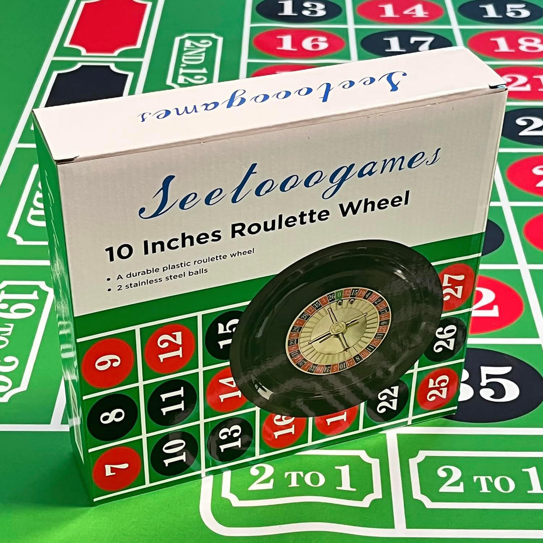 SEETOOOGAMES Roulette-Rad, 25,4 cm.
