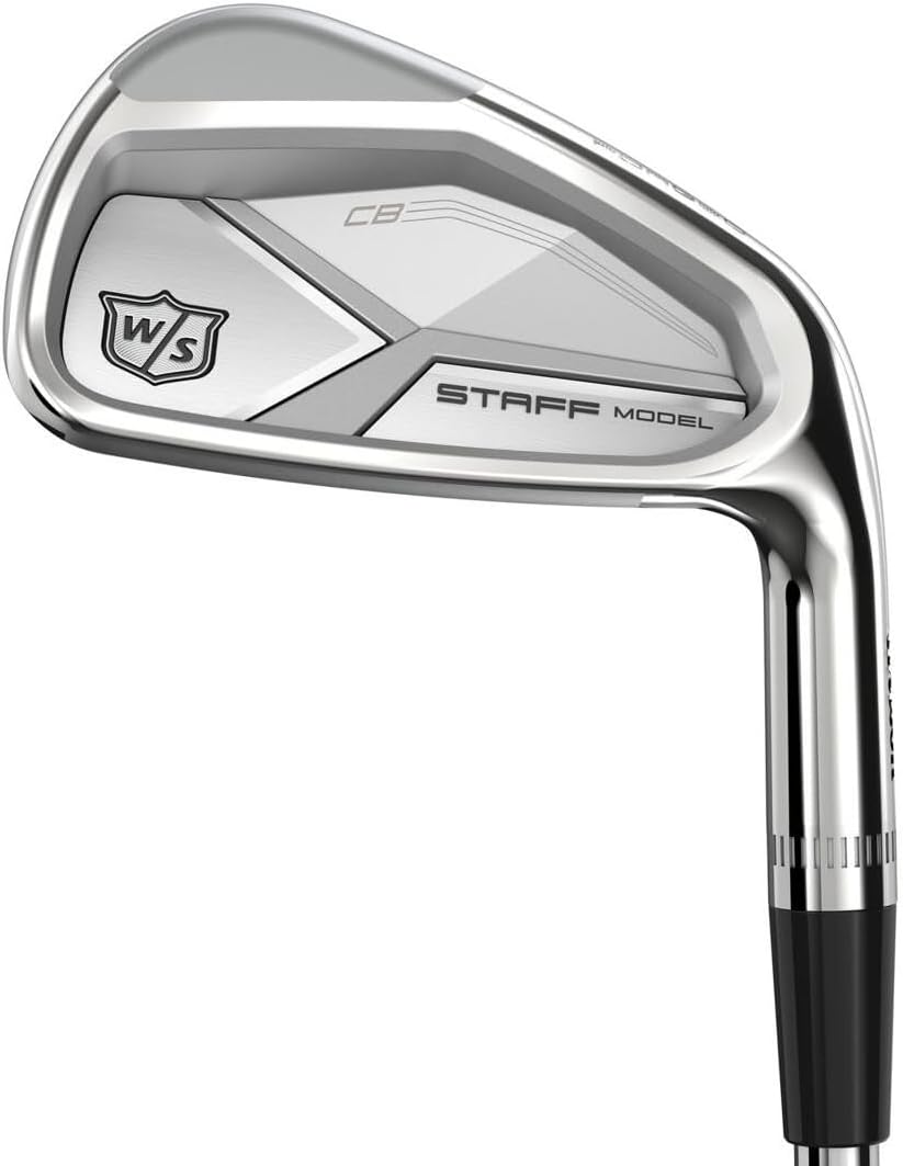 Wilson Men's STAFF MODEL CB Iron Set 4-PW S-Flex, 4-PW S-Flex