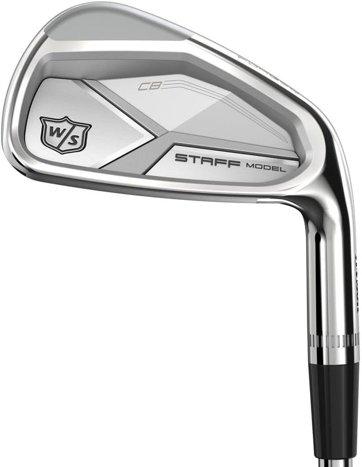 Wilson Men's STAFF MODEL CB Iron Set 4-PW S-Flex, 4-PW S-Flex