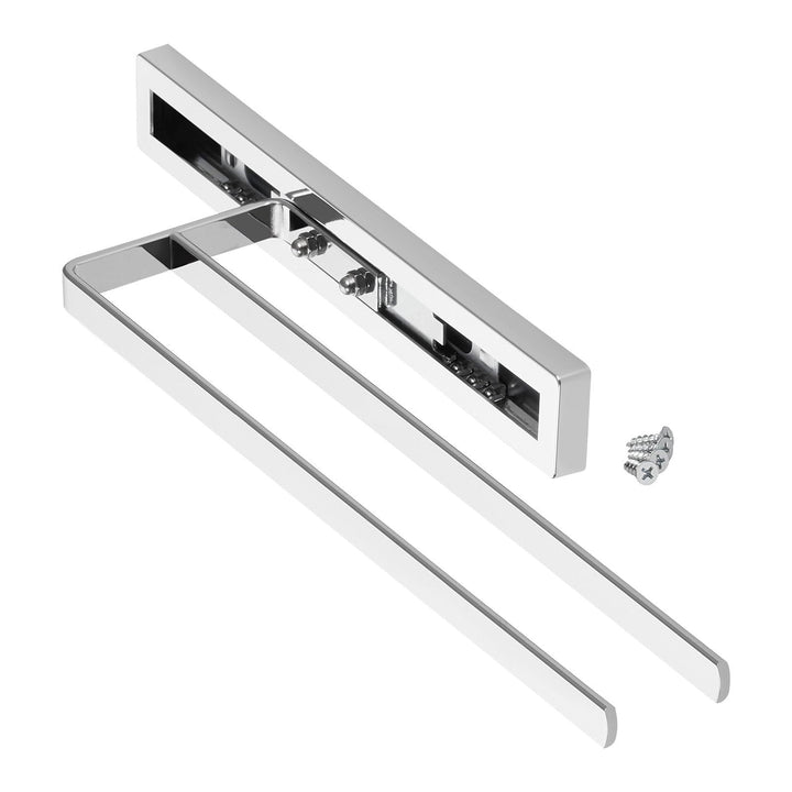 SO-TECH® Handtuchauszug Elegance Chrom 2-armig 325 mm eingeschoben, 470 mm ausgezogen Handtuchhalter