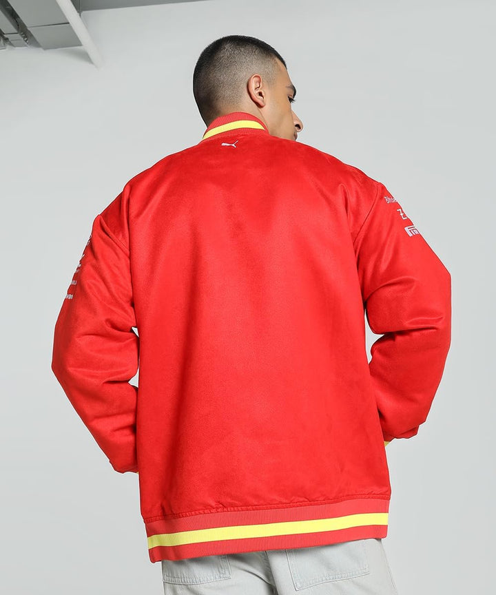 PUMA Scuderia Ferrari F1 Herren 2024 Team Varsity Jacke L, L