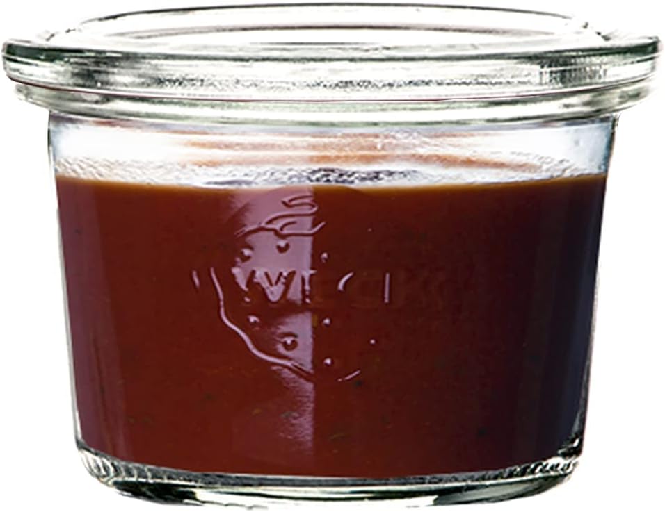 Weck Gläser Mini Einmachgläser mit Deckel 80 ml 12 Stück pro Set