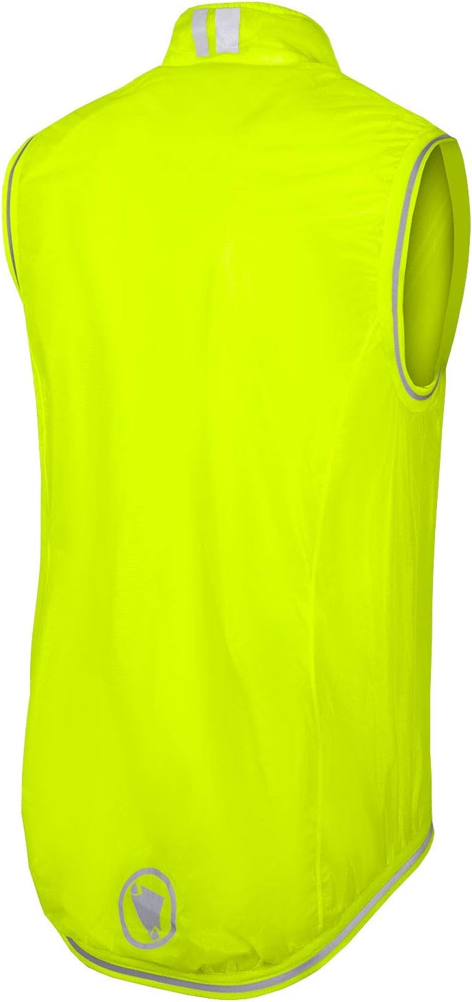 Endura FS260-Pro Adrenaline Fahrradweste, leicht, wasserdicht und atmungsaktiv, Hi-Viz, XL, Hi-Viz G
