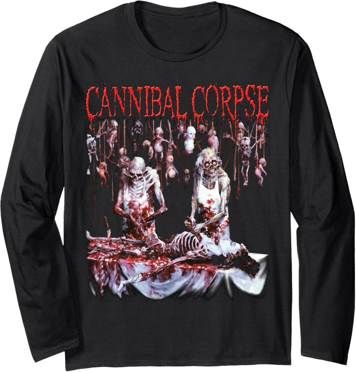 Cannibal Corpse, offizieller Merchandise-Artikel – Butchered At Birth Langarmshirt