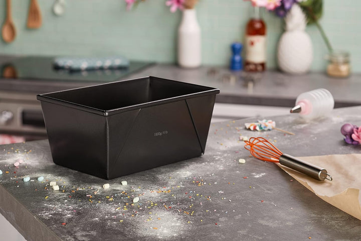 MasterClass 4lb Brotbackform mit PTFE, PFOA und BPA freiem Antihaftbeschichtung, robuster 1mm Kohlen