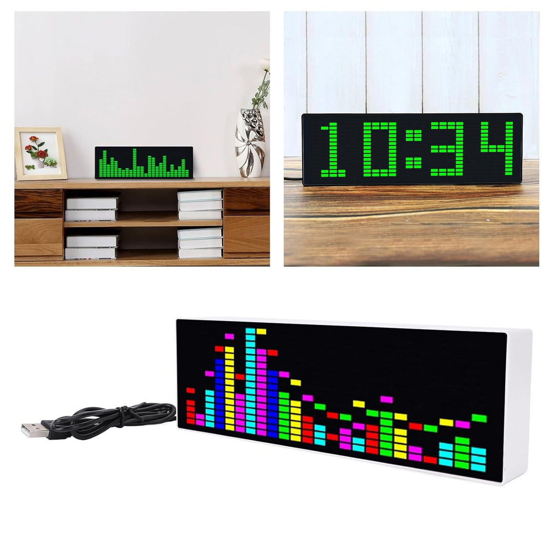 Musik-Spektrum-Anzeige, LED-Musik-Analysator, Audio-Spektrum-Analysator, Rhythmus-Licht-Level-Voice-
