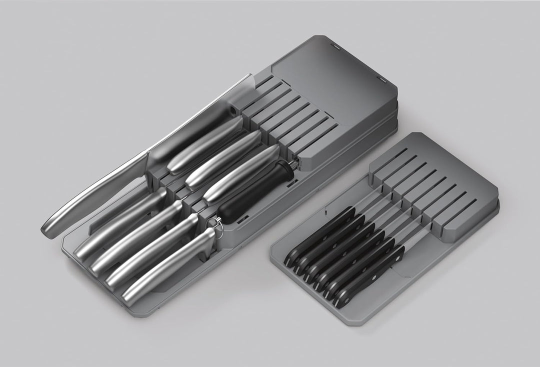 Metaltex 363225000 Organizador Ajustable Cuchillos Cajon Blade-Fit Messer, Messer