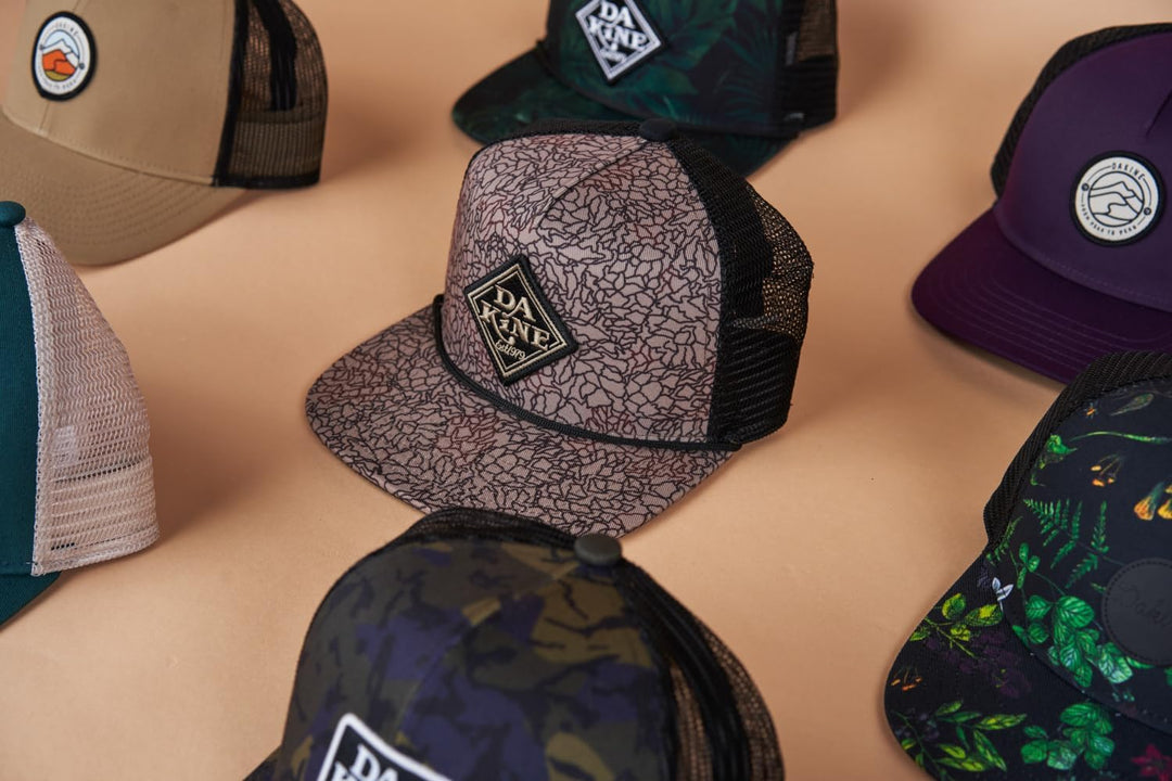 Dakine Mens Classic Diamond Trucker ECO Cap, Night Tropical, Einheitsgrösse