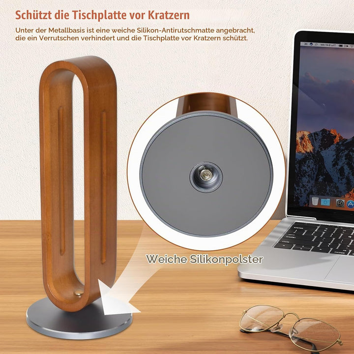 Universal Kopfhörerständer aus Holz - Stylischer Halter für Gaming Headset &amp; On Ear Kopfhörer,Headph