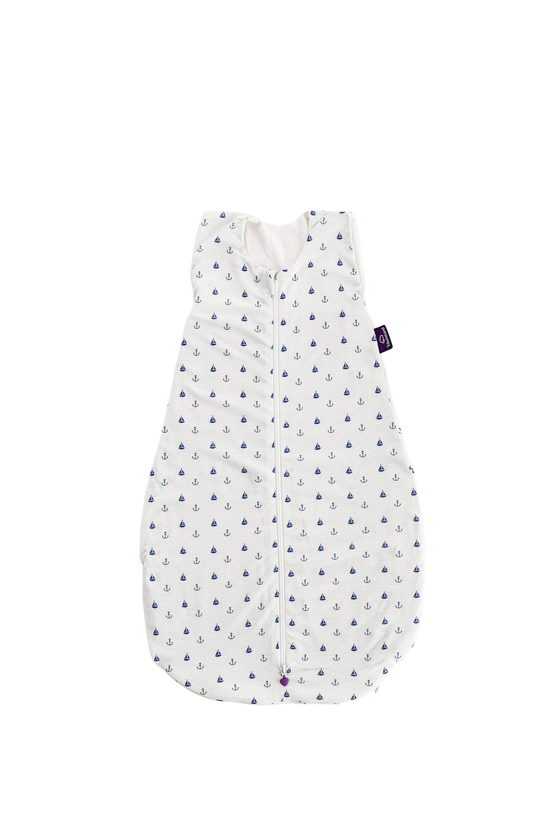 Träumeland Sommerschlafsack LIEBMICH aus Tencel, Design Anker, mit Naturfaser Tencel gegen Schwitzen